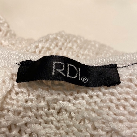 White cotton knit sweater - Picture 5 of 5